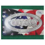2009 PLATINUM State Quarter Set