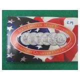 2009 DENVER Mint State Quarter Set