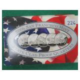 1999 San Francisco Mint State Quarter Set