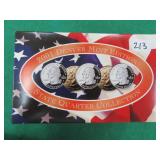 2001 DENVER Mint State Quarter Set