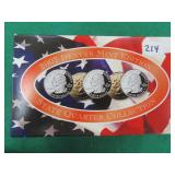 2002 DENVER Mint State Quarter Set