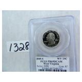 (3) 2005-S West Virginia Quarter