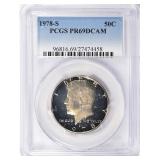 1978-S Kennedy Half Dollar PCGS Proof-69 DCAM