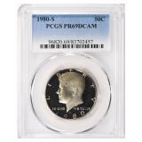 1980-S Kennedy Half Dollar PCGS Proof-69 DCAM