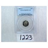 (4) 2007-S Roosevelt Dime PCGS Graded PR69 DC