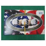 2002 GOLD Edition State Quarter Set