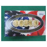 2008 GOLD Edition State Quarter Set