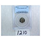 1982-S Roosevelt Dime PCGS Graded PR69 DC
