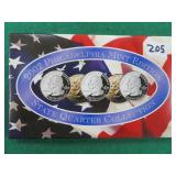2002 Philadelphia Mint State Quarter Set