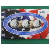 2001 Philadelphia Mint State Quarter Set
