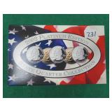 2002 PLATINUM State Quarter Set