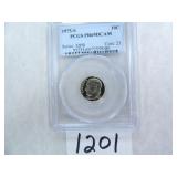 (4) 1975-S Roosevelt Dime PCGS Graded PR69 DC