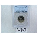 (2) 2001-S Kentucky Quarter PCGS Graded PR69 DC