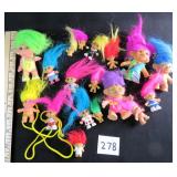 Vintage Trolls Figures