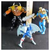 Three (3) Vintage Action Figures