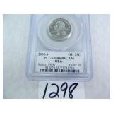 (2) 2002-S Ohio Quarter PCGS Graded PR69 DC
