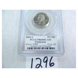 2002-S Tennessee Quarter PCGS Graded PR69 DC