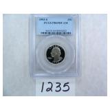1993-S Washington Quarter PCGS Graded PR69 DC