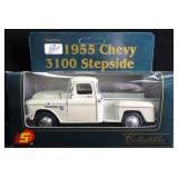5"L 1955 3100 Stepside Pick Up Die Cast