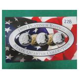 1999 PLATINUM State Quarter Set