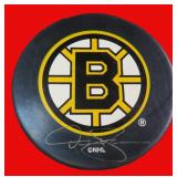 Boston Bruins Hockey Puck Signed by ?