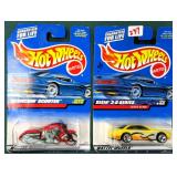 TWO (2) Unopened Hot Wheels, 1998-99