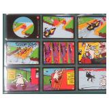 Nine (9) 1993 Spy vs Spy Limerock Cards