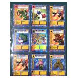 Eleven (11) 1999 Digimon Cards, BANDAI