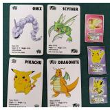 1998 Pokemon Cards and Hand Cut Cards