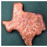 3.2 Troy Ounce Copper 'Texas' Bullion Bar