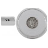 Silver Mercury Dime
