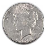 1923-S Silver Peace Dollar