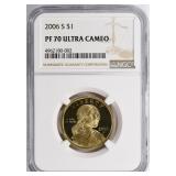 2006-S Sacagawea Dollar NGC Proof-70 UC