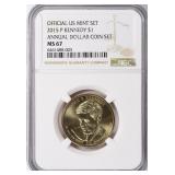 2015-P Dollar John F. Kennedy NGC MS-67