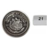 G.W. BUSH (43) $10 Liberia 2001 Coin
