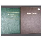 TWO (2) Empty Peace Dollar Books
