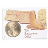 2000-P Sacagawea Dollar Display