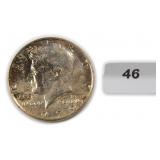 Gold Plated Kennedy Half Dollar