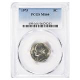 1975 Jefferson Nickel PCGS MS-64