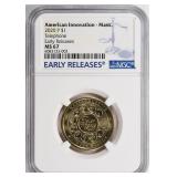 2020-P  Massachusetts Telephone ER NGC MS-67
