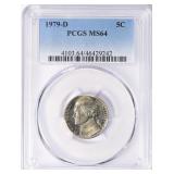 1979-D Jefferson Nickel PCGS MS-64