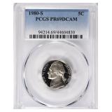 1980-S Jefferson Nickel PCGS Proof-69 DCAM