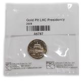 Gold Plated 2009 Lincoln Presidency One Cent