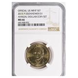2015-P Dollar Dwight D. Eisenhower NGC MS-66