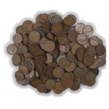 1.38 LBS of Copper Wheat Cents