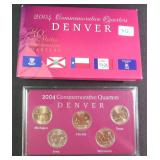 2004 Denver Mint State Quarters Display