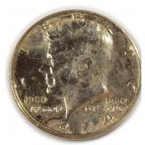 Gold Plated Kennedy Half Dollar