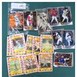 Baseball Cards incl. Snell, Mookie, Yelich, Marte