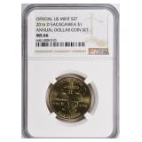 2016-D Sacagawea $ Wartime Code Talkers NGC MS-66