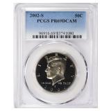 2002-S Kennedy Half Dollar PCGS Proof-69 DCAM